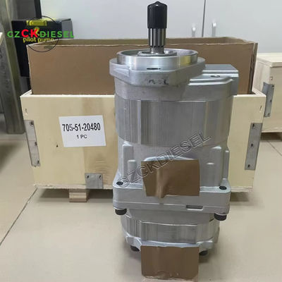 comprare Pompa idraulica 705-51-20480 7055120480 705-51-20430 7055120430 per cariori a ruote WA320-3 WA300-3A fabbricazione online