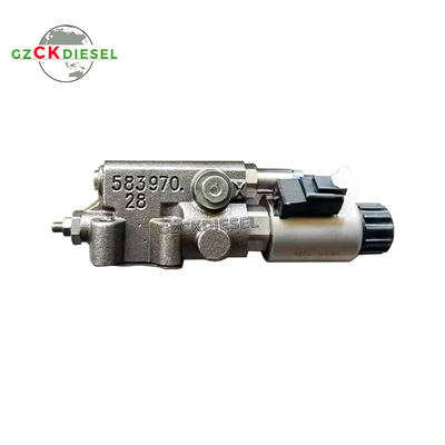 comprare Elettrovalvola solenoide pompa pistoni ventola 2590907 259-0907 583970 per escavatore E330D E336D E349D motore C9 C13 fabbricazione online