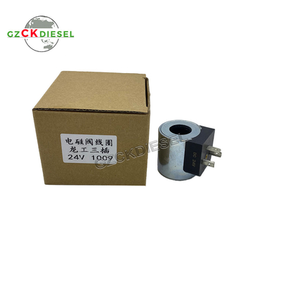 24V/12V ID 18MM Alto 40MM bobina di valvola solenoide per escavatore LG6225/6060/215