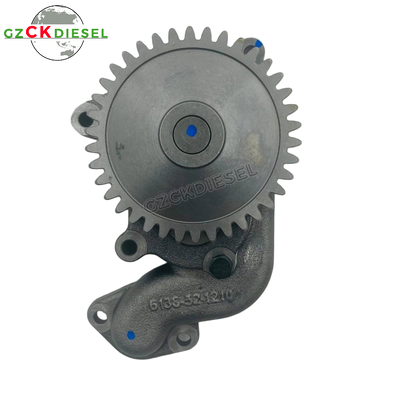 POMPA OLIO 6136-52-1210 PER ESCAVATORE S6D105 S6D105-B-1A PC200-3